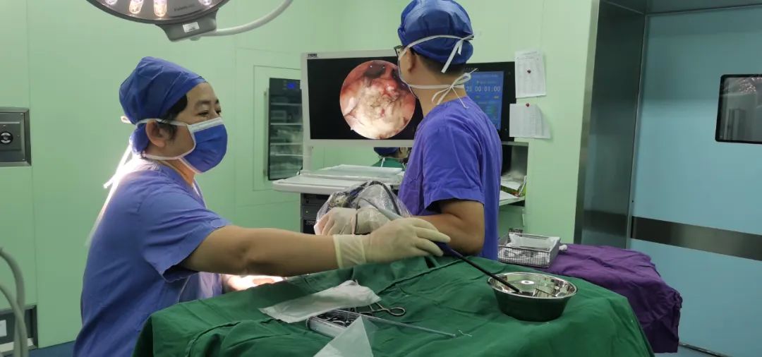 江西省儿童医院为一血友病患儿实施扁桃体切除术