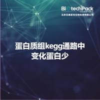 蛋白质组kegg通路中变化蛋白少