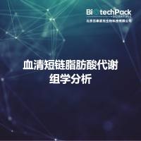 血清短链脂肪酸代谢组学分析