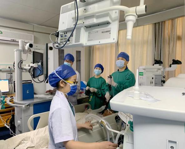 南昌大学二附院成功为一高龄疑难患者进行肺部结节精准定位