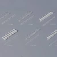 0.2ml 八联排乳白色 PCR 薄壁管套装（含透明盖）