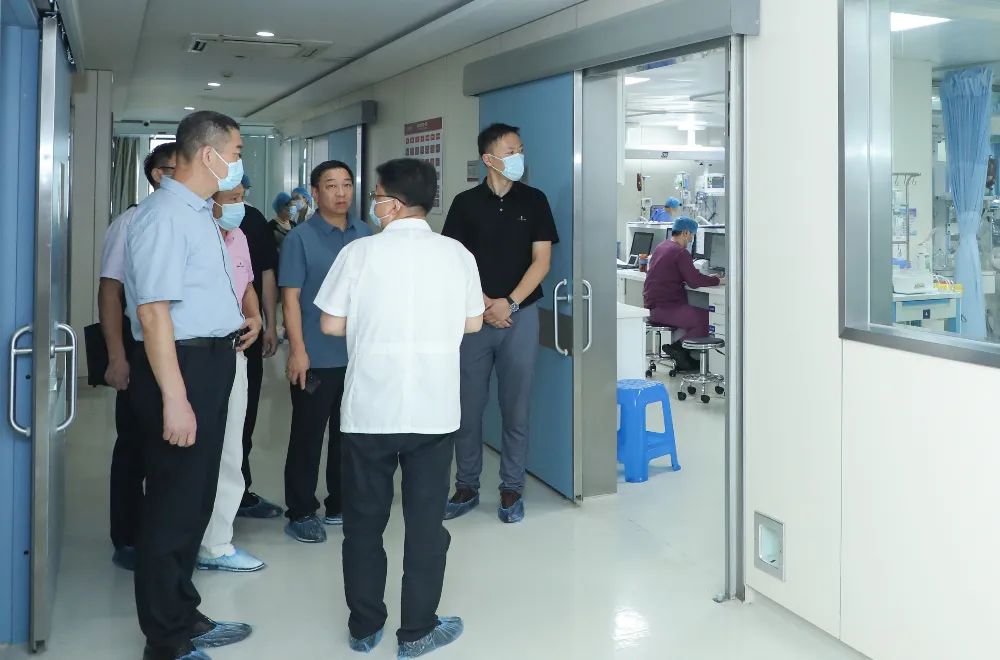深圳蓝生脑科医院领导班子来天佑医院参观交流
