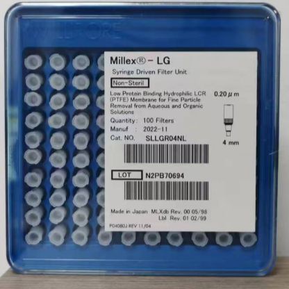 MILLPORE 密理博SLLGR04NL Millex针式过滤器，亲水性PTFE，非无菌