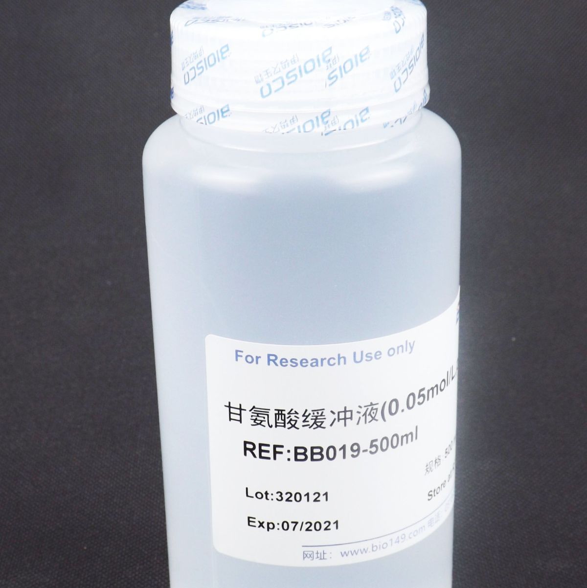 常用生化试剂 >缓冲剂 甘氨酸缓冲液(0.05mol/L,pH8.6-10.6)