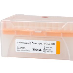 sartorius赛多利斯一级签约代理790301F Safetyspace® 滤芯吸头, 5-300 µl, 盒装