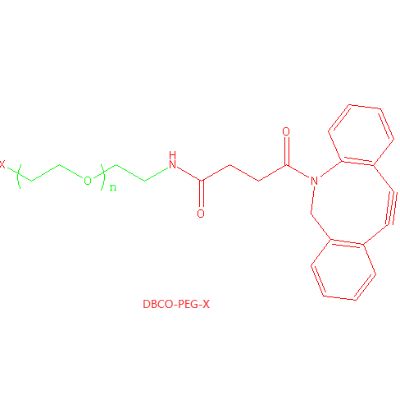 二苯并环辛炔聚乙二醇赖氨酸,DBCO-PEG-Lysine,10K