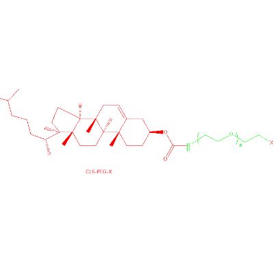 胆固醇聚乙二醇硅烷,CLS-PEG-Silane,5K