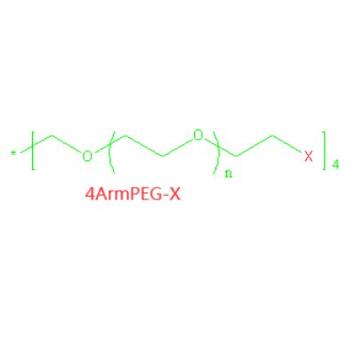 四臂聚乙二醇聚（乳酸-乙醇酸）共聚物，4Arm PEG-PLGA,1k