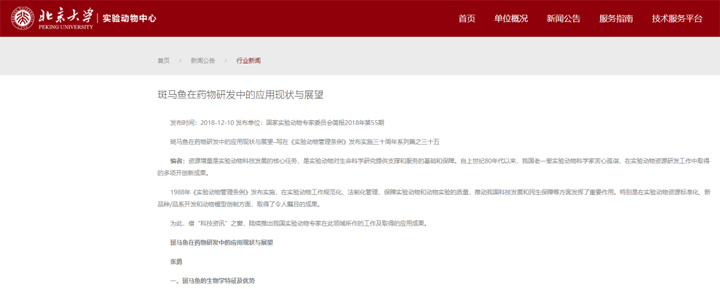 论文解读丨斑马鱼在药物研发中的应用现状与展望