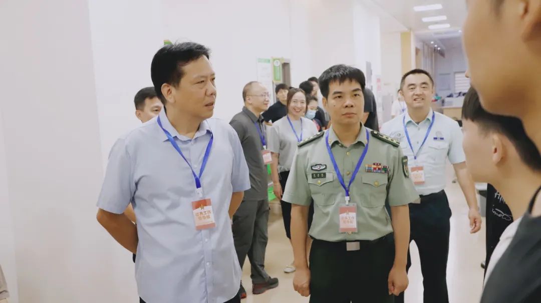 严把体检关！我院圆满完成龙文区 2023 年征兵体检工作