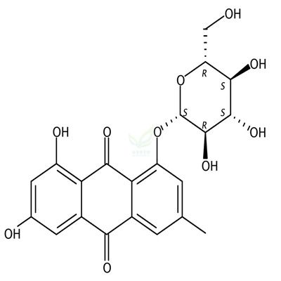 大黄素-1-O-葡萄糖苷  CAS号：38840-23-2