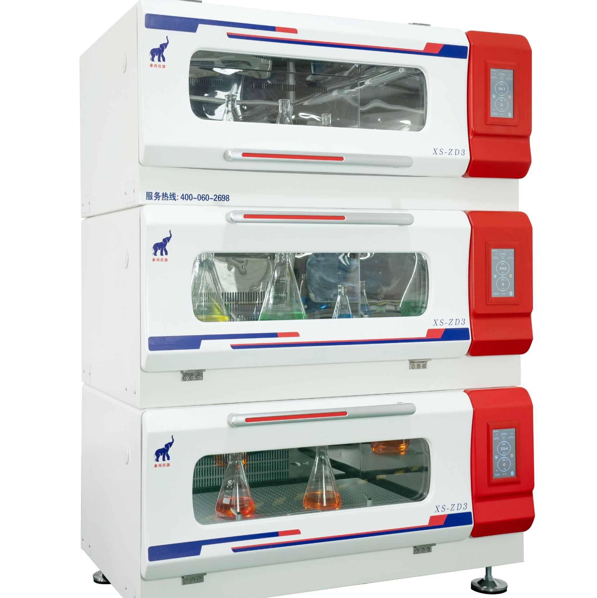 大型组合式光照全温振荡培养箱