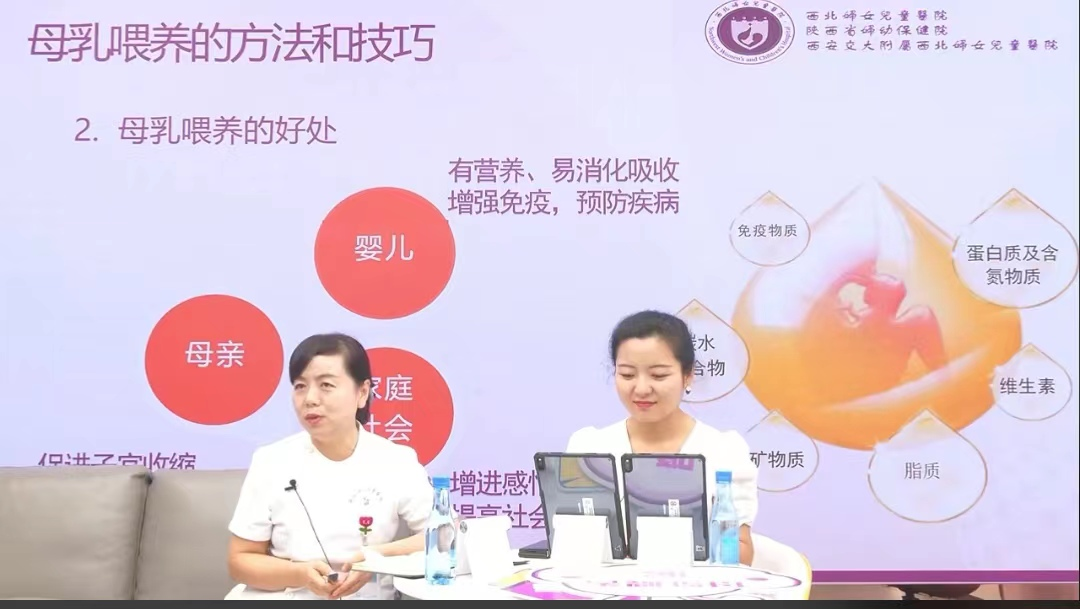 西北妇女儿童医院开展母乳喂养周系列活动