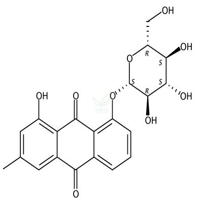 黄酚-8-O-葡萄糖苷  CAS号：13241-28-6