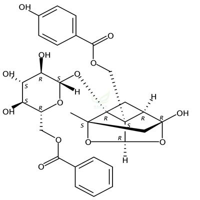 苯甲酰氧化芍药苷  CAS号：72896-40-3