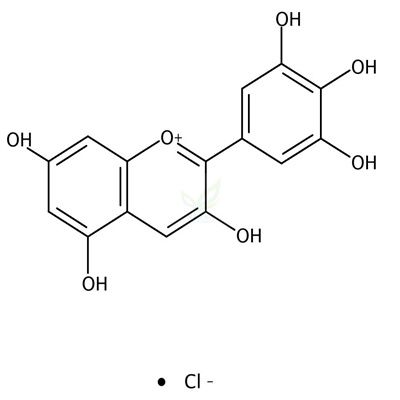 氯化飞燕草素  CAS号：528-53-0