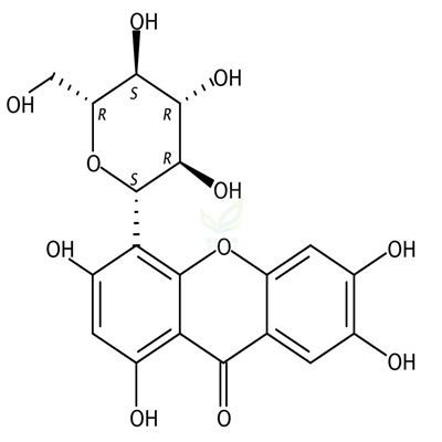 异芒果苷  Isomangiferin