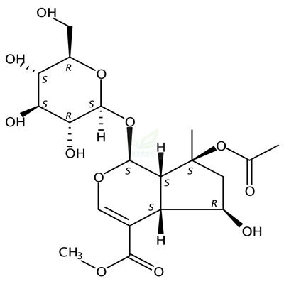 8-O-乙酰山栀苷甲酯  CAS号：57420-46-9