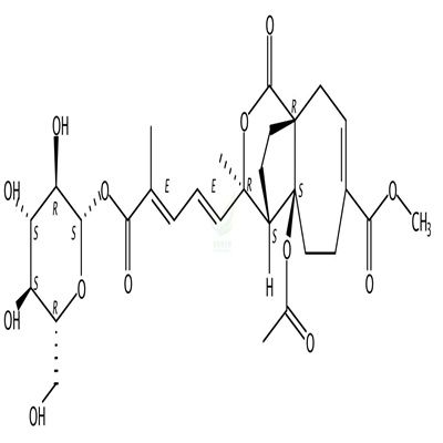 土荆皮乙酸-O-β- D -葡萄糖苷  CAS号：98891-41-9