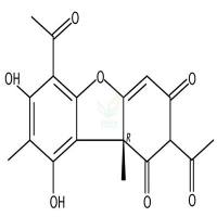 (+)-松萝酸  CAS号：7562-61-0