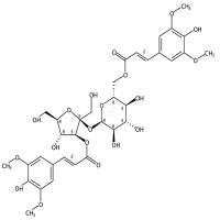 3, 6′-二芥子酰基蔗糖   CAS号：139891-98-8