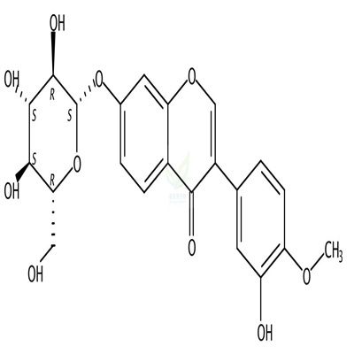 毛蕊异黄酮葡萄糖苷  Calycosin-7-glucoside