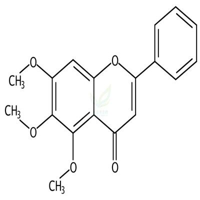 5,6,7-trimethoxyflavone  973-67-1