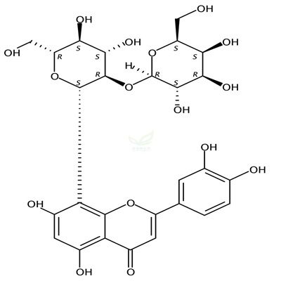 荭草素-2"-0-B-L半乳糖苷  CAS号：861691-37-4