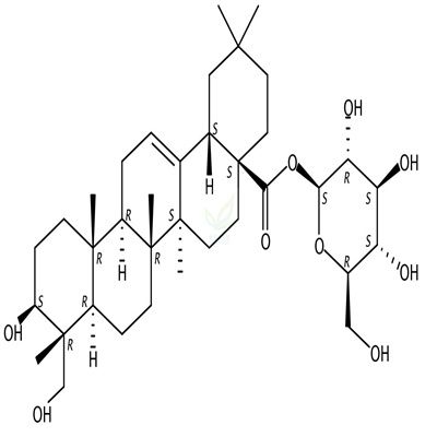 常春藤皂苷元-28-O-β-D-葡萄糖酯苷  CAS号：53931-25-2