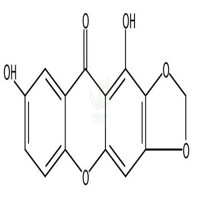 1,7-二羟基-2,3-亚甲二氧基口山酮  CAS号：183210-63-1