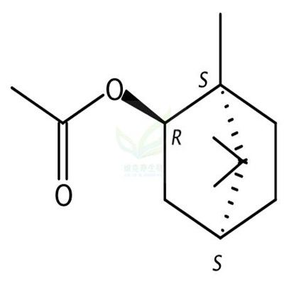 (-)-Borneol acetate  CAS号：5655-61-8