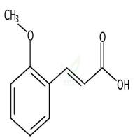 邻甲氧基肉桂酸  CAS号：6099-03-2