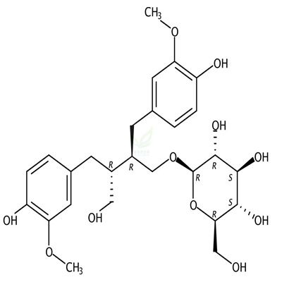开环异落叶松树脂酚单葡萄糖苷  CAS号：63320-67-2