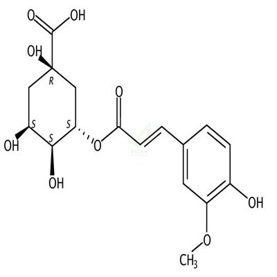 3-O-阿魏酰奎尼酸  CAS号：1899-29-2