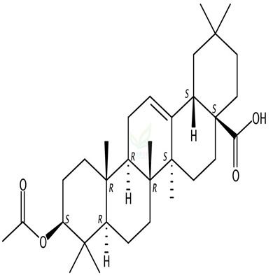 3β-乙酰基齐墩果酸  CAS号：4339-72-4