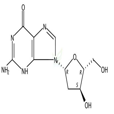 2'-脱氧鸟苷  CAS号：961-07-9