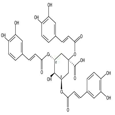 1,3,5-三咖啡酰奎宁酸  CAS号：1073897-80-9