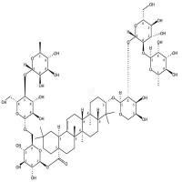 竹节香附皂苷R8  CAS号：124961-61-1