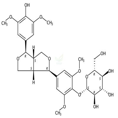 (-)-丁香树脂酚-4-O-β-D-葡萄糖苷  CAS号：137038-13-2
