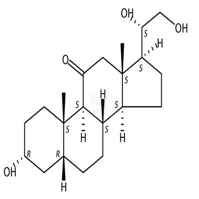 3α,20β,21-Trihydroxy-5β-pregnan-11-one  CAS号：7791-37-9