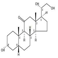 3α,20β,21-Trihydroxy-5β-pregnan-11-one  CAS号：7791