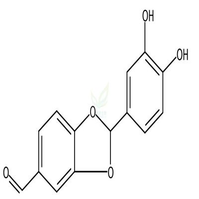 2'-(3',4-二羟苯基)-1,3-胡椒环-5-醛  CAS号：213903-67-4