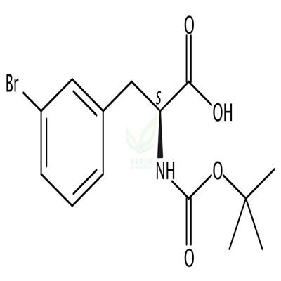 Boc-L-3-溴苯丙氨酸 CAS号:82278-73-7产品图