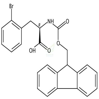 FMOC-D-2-溴苯丙氨酸  CAS号：220497-79-0