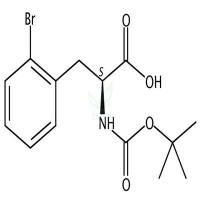 Boc-L-2-溴苯丙氨酸  CAS号：261165-02-0