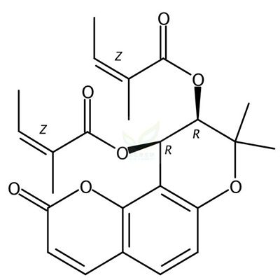 (-)-白花前胡素B  CAS号：4970-26-7