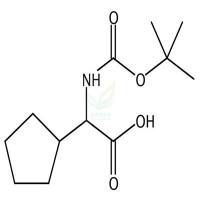 BOC-DL-环戊基甘氨酸  CAS号：35264-06-3