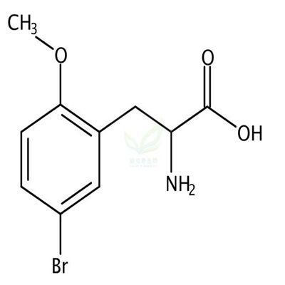 5-溴-2-甲氧基-DL-苯丙氨酸  CAS号：603105-64-2