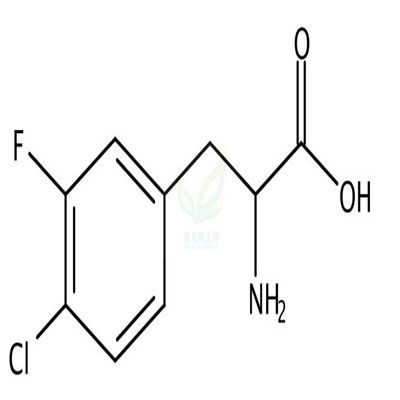 4-氯-3-氟-DL-苯丙氨酸  CAS号：439587-16-3产品图