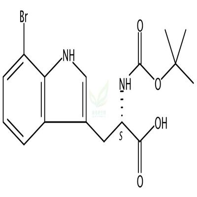 BOC-7-溴-L-色氨酸  CAS号：612484-55-6